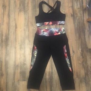 2-Piece gym legging set